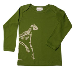 skeletal long sleeve t-shirt